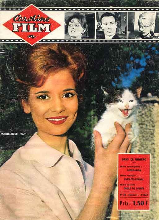 CAROLINE FILM magazine side cover Issue 35 April 1963