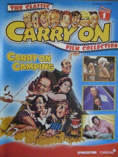 CLASSIC CARRY ON FILM COLLECTION magazine side cover Issue 1  2004