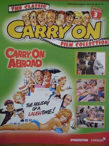 CLASSIC CARRY ON FILM COLLECTION magazine side cover Issue 3  2004