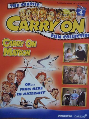 CLASSIC CARRY ON FILM COLLECTION magazine side cover Issue 4  2004
