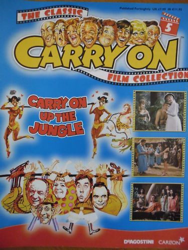 CLASSIC CARRY ON FILM COLLECTION magazine side cover Issue 5  2004