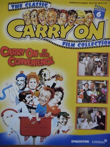 CLASSIC CARRY ON FILM COLLECTION magazine side cover Issue 6  2004