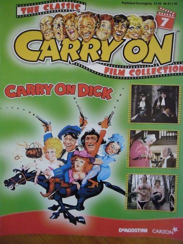 CLASSIC CARRY ON FILM COLLECTION magazine side cover Issue 7  2004