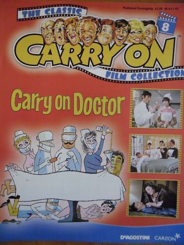 CLASSIC CARRY ON FILM COLLECTION magazine side cover Issue 8  2004