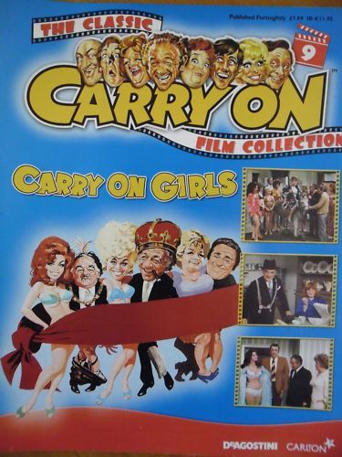 CLASSIC CARRY ON FILM COLLECTION magazine side cover Issue 9  2004