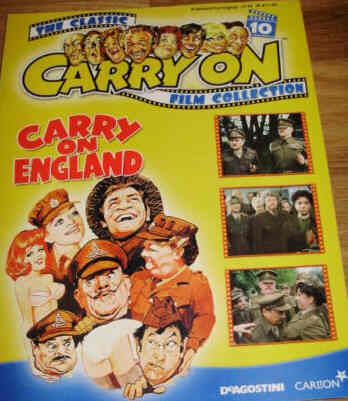 CLASSIC CARRY ON FILM COLLECTION magazine side cover Issue 10  2004