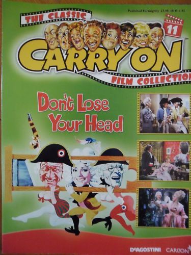 CLASSIC CARRY ON FILM COLLECTION magazine side cover Issue 11  2004