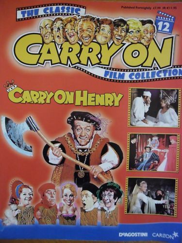 CLASSIC CARRY ON FILM COLLECTION magazine side cover Issue 12  2004