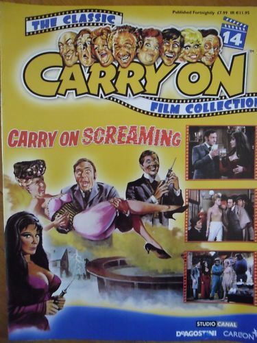 CLASSIC CARRY ON FILM COLLECTION magazine side cover Issue 14  2004