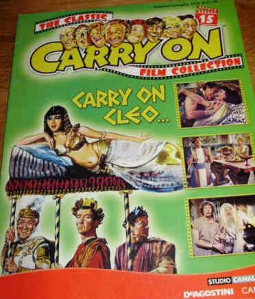 CLASSIC CARRY ON FILM COLLECTION magazine side cover Issue 15  2004