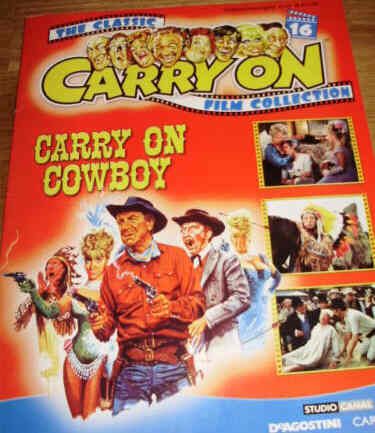 CLASSIC CARRY ON FILM COLLECTION magazine side cover Issue 16  2004