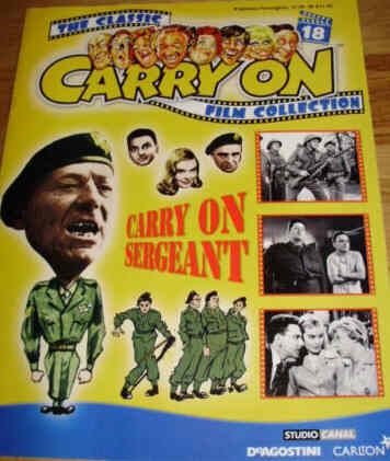 CLASSIC CARRY ON FILM COLLECTION magazine side cover Issue 18  2004