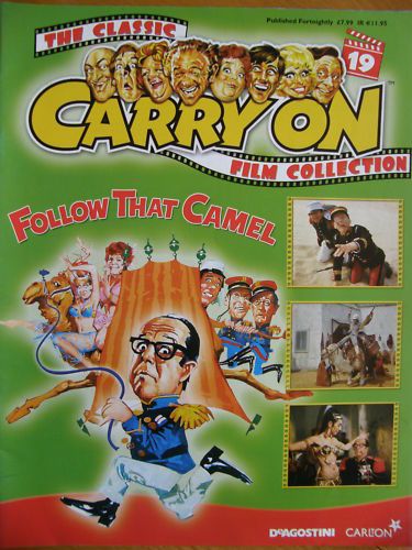 CLASSIC CARRY ON FILM COLLECTION magazine side cover Issue 19  2004