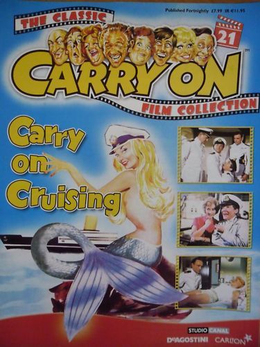 CLASSIC CARRY ON FILM COLLECTION magazine side cover Issue 21  2004