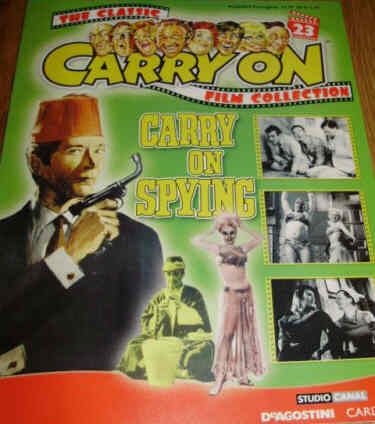 CLASSIC CARRY ON FILM COLLECTION magazine side cover Issue 23  2004