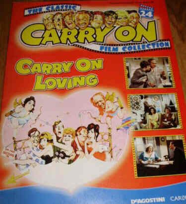 CLASSIC CARRY ON FILM COLLECTION magazine side cover Issue 24  2004