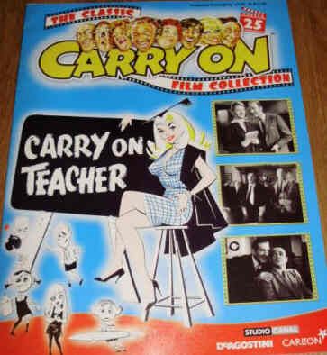 CLASSIC CARRY ON FILM COLLECTION magazine side cover Issue 25  2004