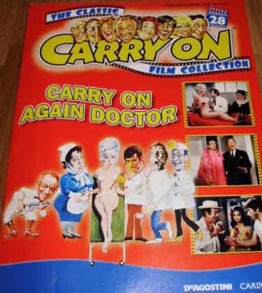 CLASSIC CARRY ON FILM COLLECTION magazine side cover Issue 28  2004