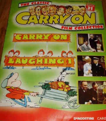 CLASSIC CARRY ON FILM COLLECTION magazine side cover Issue 31  2004