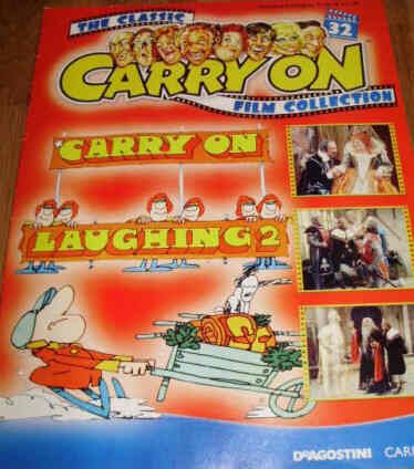 CLASSIC CARRY ON FILM COLLECTION magazine side cover Issue 32  2004