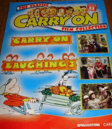 CLASSIC CARRY ON FILM COLLECTION magazine side cover Issue 33  2004