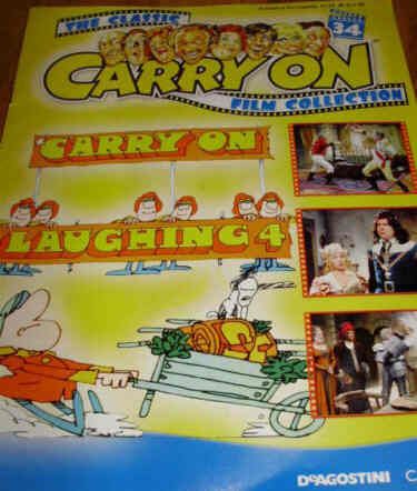 CLASSIC CARRY ON FILM COLLECTION magazine side cover Issue 34  2004