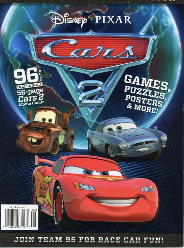OFFICIAL MOVIE MAGAZINES magazine side cover Summer 2011
