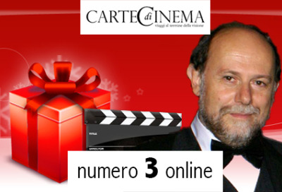 CARTE DI CINEMA magazine side cover Issue 3  Online 5 December 2014