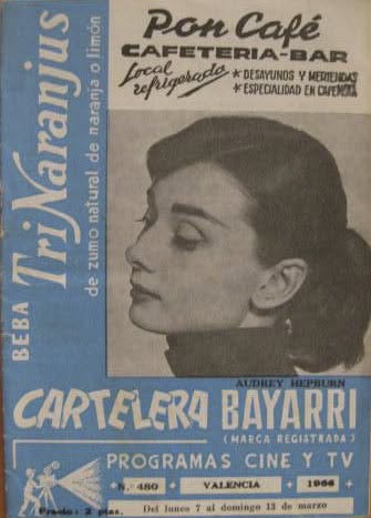 CARTELERA BAYARRI magazine side cover Issue 480  March 1964