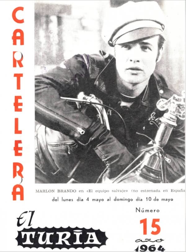 CARTELERA TURIA magazine side cover Issue 15 4 May 1964