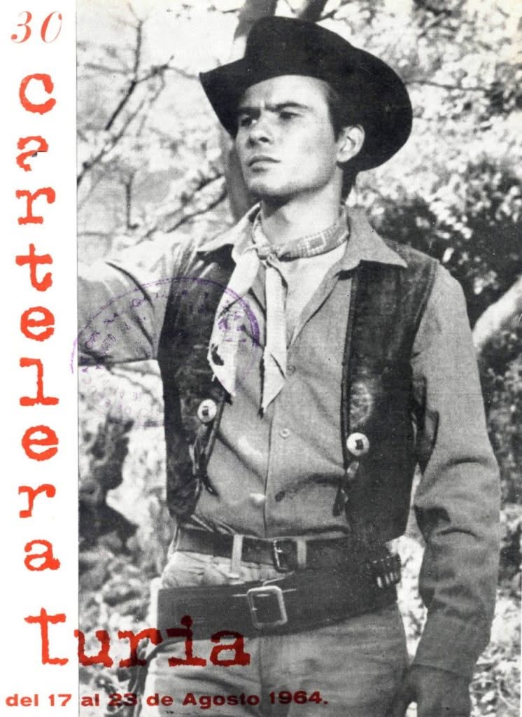 CARTELERA TURIA magazine side cover Issue 30 17 August 1964