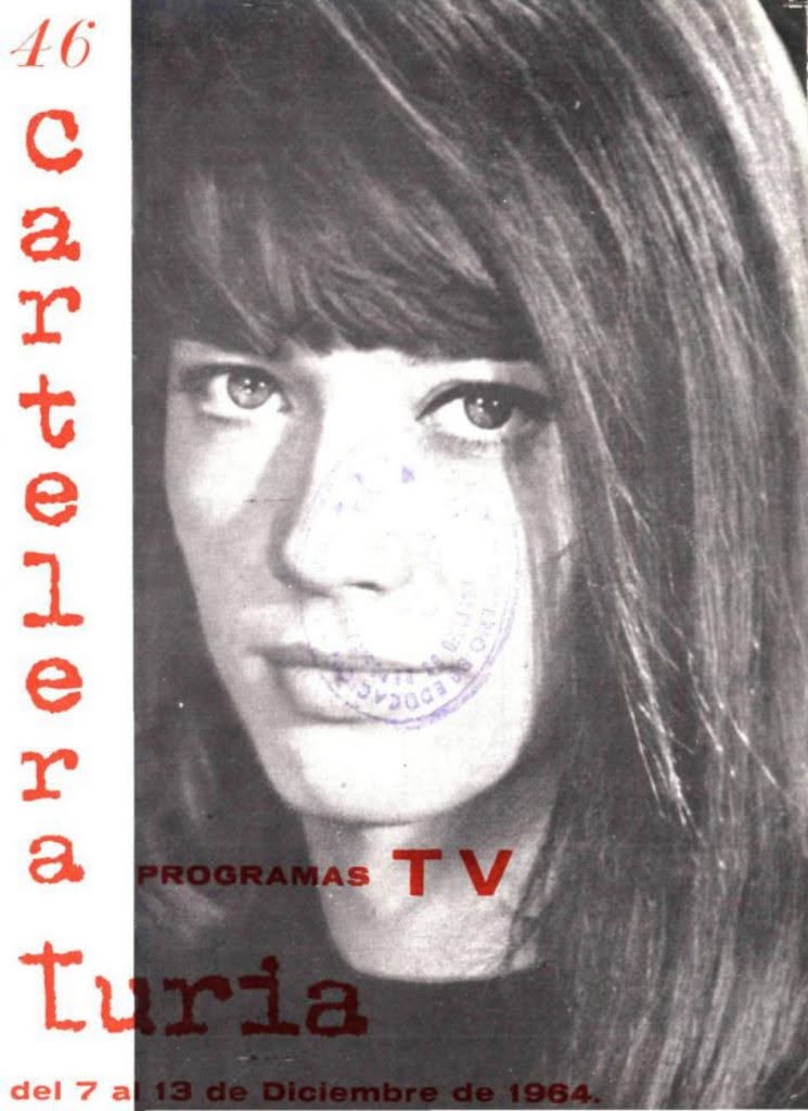 CARTELERA TURIA magazine side cover Issue 46 7 December 1964