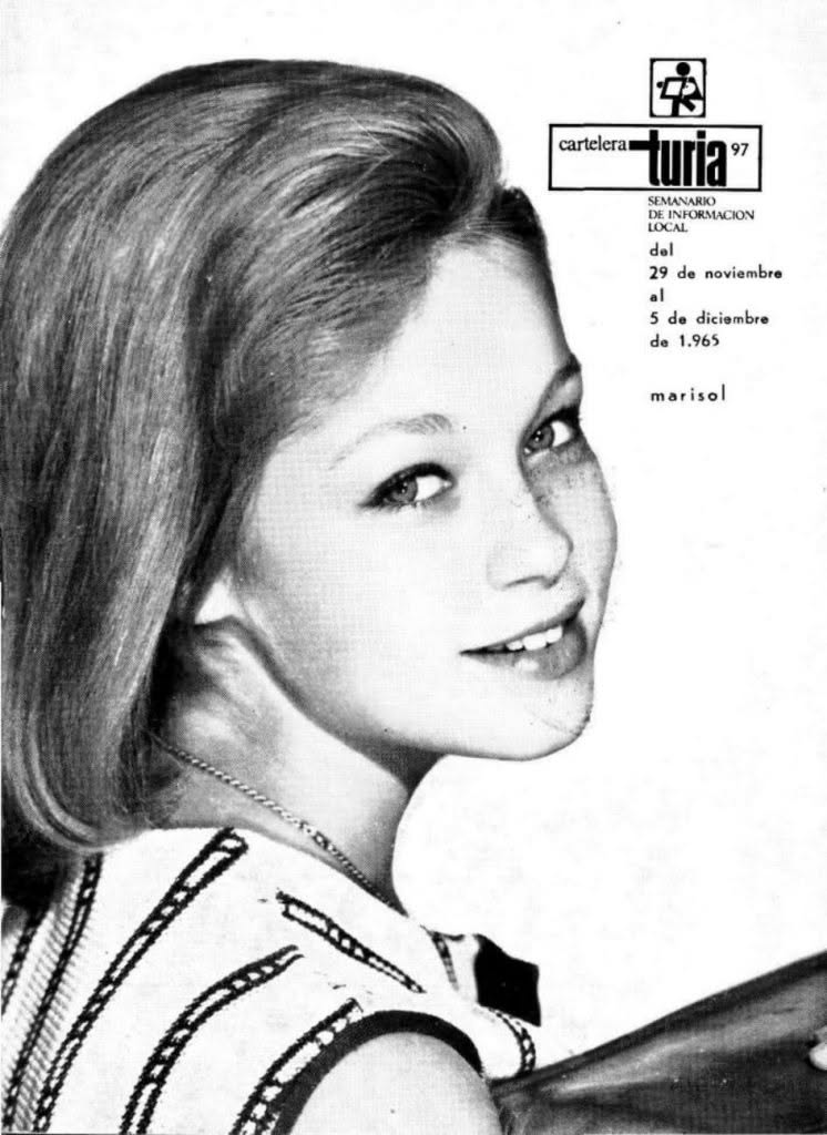 CARTELERA TURIA magazine side cover Issue 97 29 November 1965