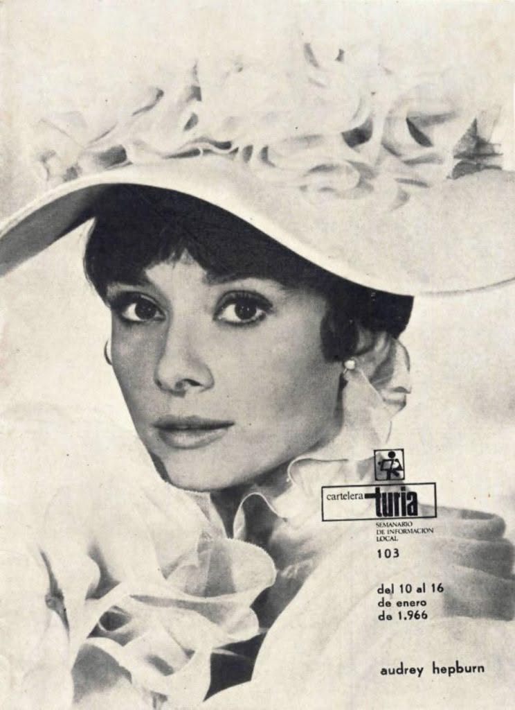 CARTELERA TURIA magazine side cover Issue 103 10 January 1966