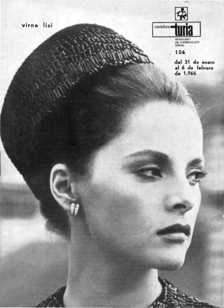 CARTELERA TURIA magazine side cover Issue 106 31 January 1966