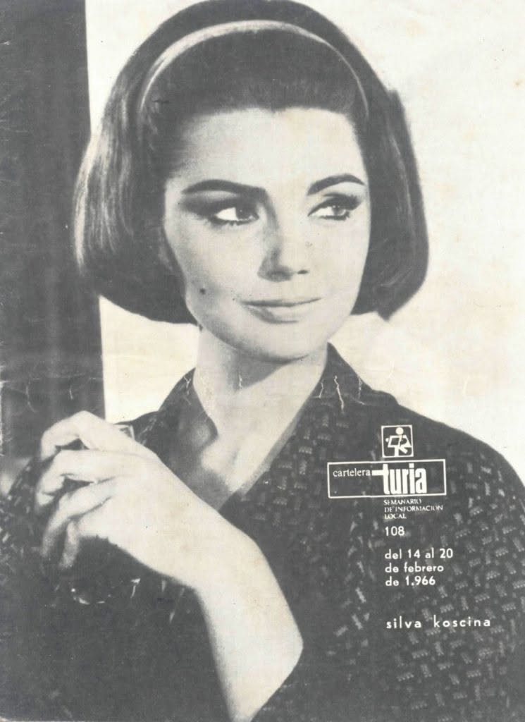 CARTELERA TURIA magazine side cover Issue 108 14 February 1966