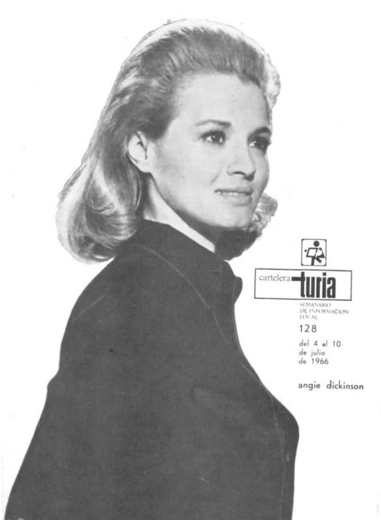 CARTELERA TURIA magazine side cover Issue 128 4 July 1966