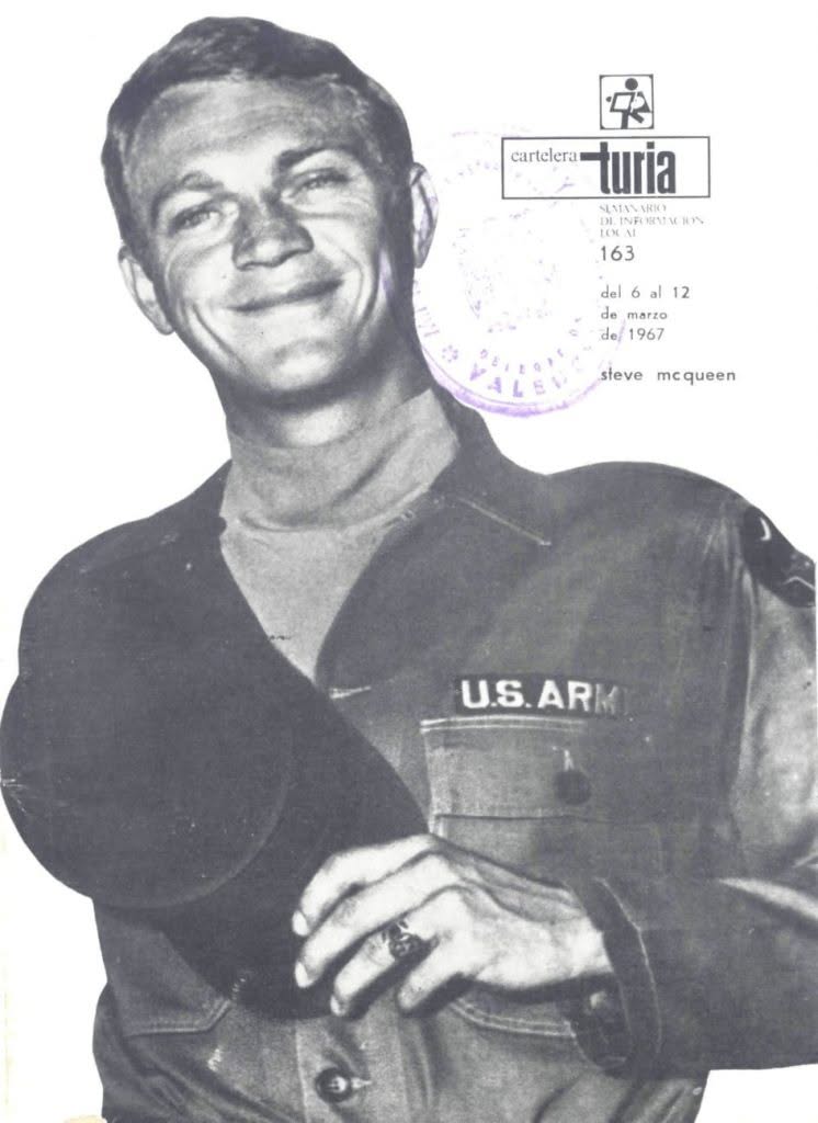 CARTELERA TURIA magazine side cover Issue 163 6 March 1967