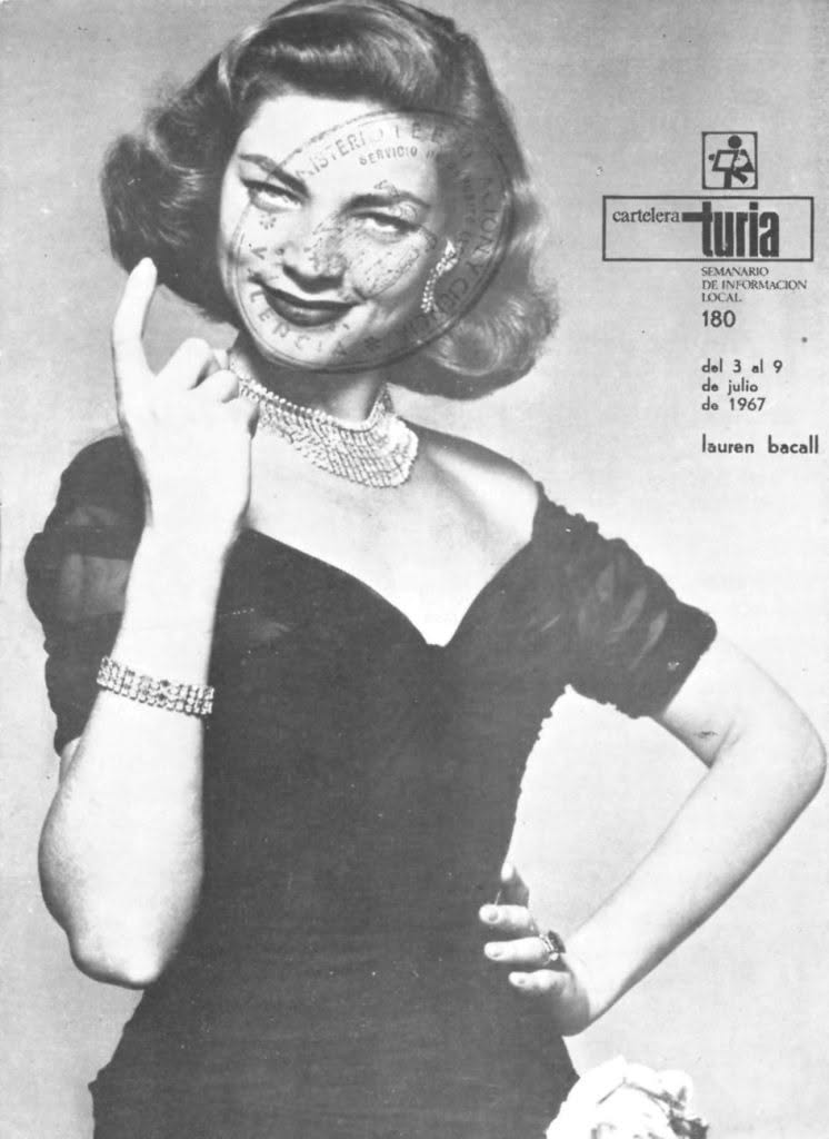CARTELERA TURIA magazine side cover Issue 180 3 July 1967