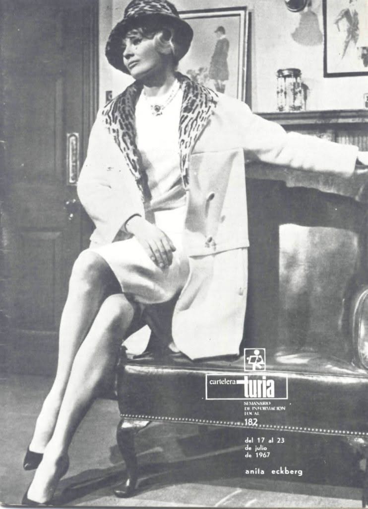 CARTELERA TURIA magazine side cover Issue 182 17 July 1967