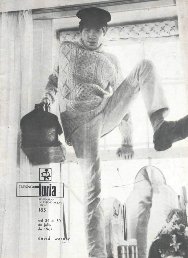 CARTELERA TURIA magazine side cover Issue 183 24 July 1967