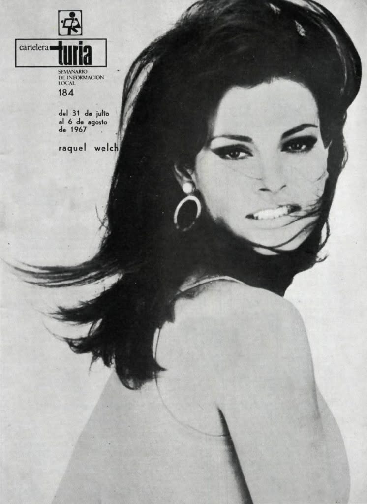 CARTELERA TURIA magazine side cover Issue 184 31 July 1967