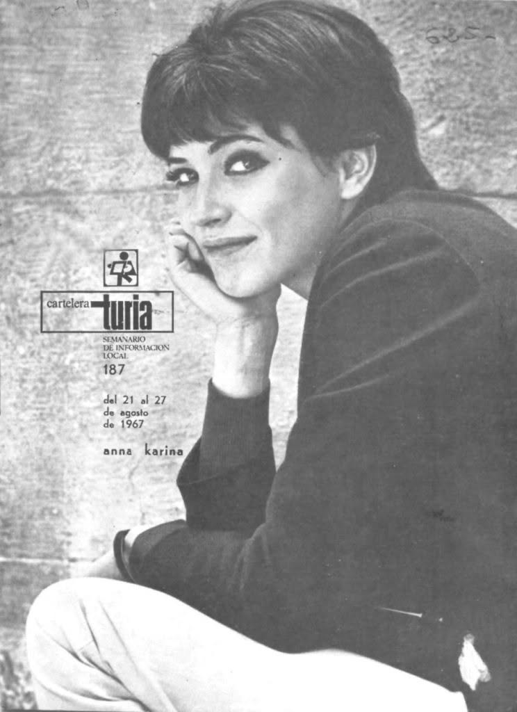 CARTELERA TURIA magazine side cover Issue 187 21 August 1967