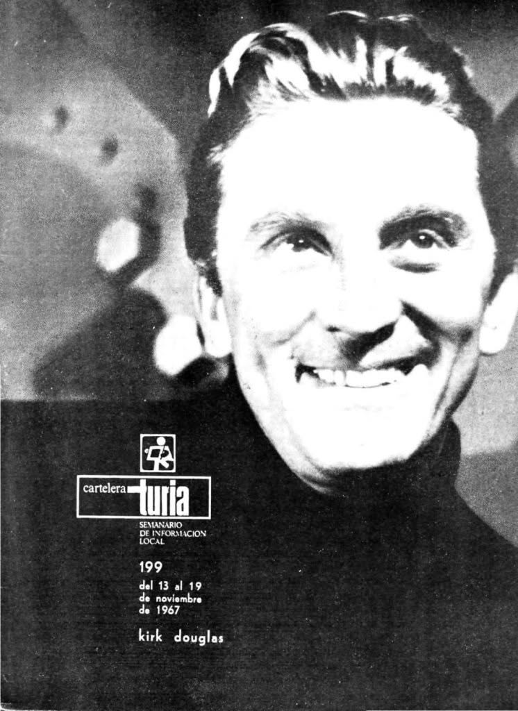 CARTELERA TURIA magazine side cover Issue 199 13 November 1967