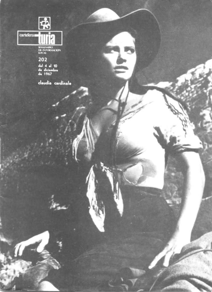 CARTELERA TURIA magazine side cover Issue 202 4 December 1967