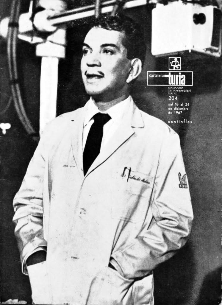 CARTELERA TURIA magazine side cover Issue 204 18 December 1967