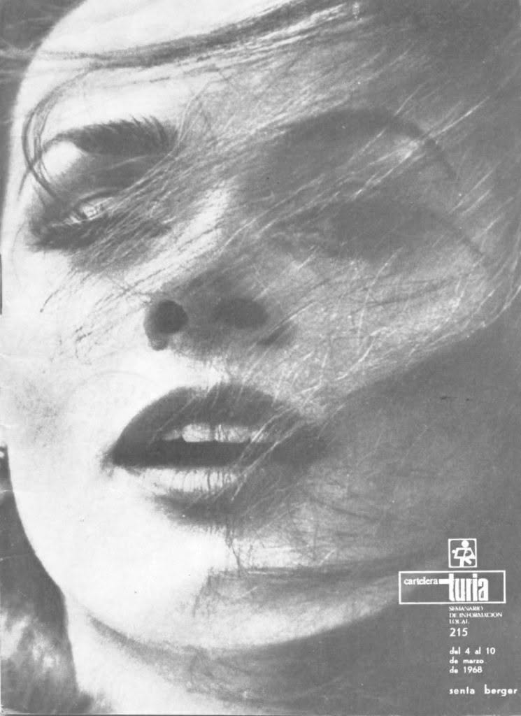 CARTELERA TURIA magazine side cover Issue 215 4 March 1968