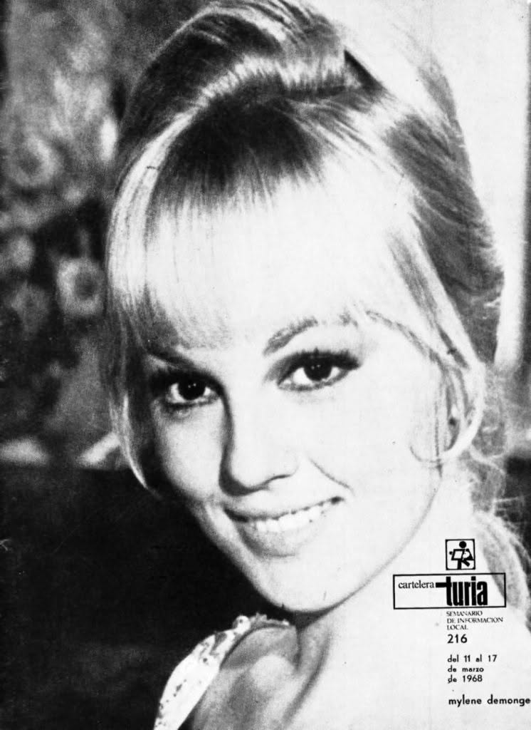 CARTELERA TURIA magazine side cover Issue 216 11 March 1968