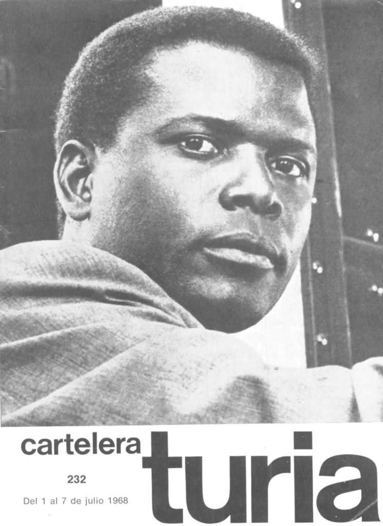 CARTELERA TURIA magazine side cover Issue 232 1 July 1968