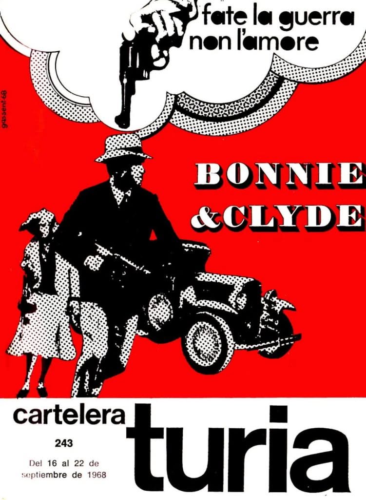 CARTELERA TURIA magazine side cover Issue 243 16 September 1968